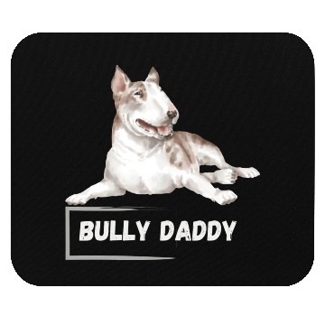 Discover Bull Terrier Dad Mouse Pads
