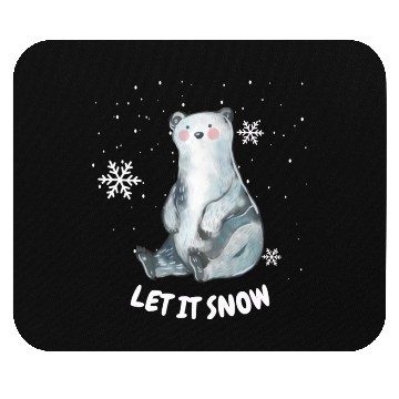 Discover "Winter Collection: Let It Snow with Style" Mouse Pads