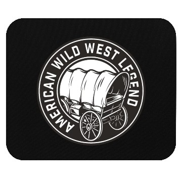 Discover American Wild West Legend Mouse Pads