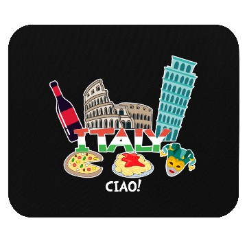 Discover I LOVE ITALY Mouse Pads
