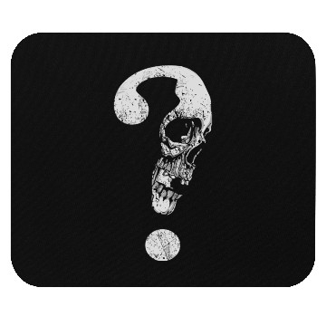Discover SKULL QUESTIONMARK Mouse Pads