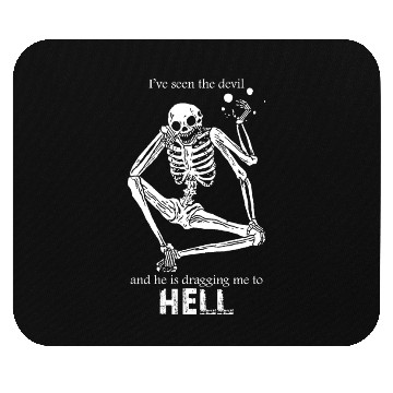 Discover DRAG ME TO HELL DEVIL SKULL Mouse Pads
