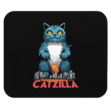 Discover Catzilla Mouse Pads