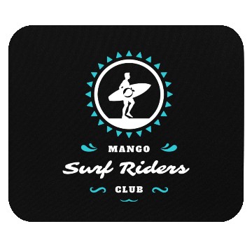 Discover Mango Surf Riders Mouse Pads