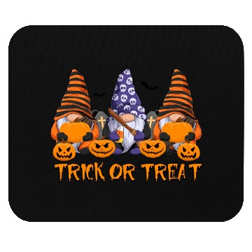 Discover Trick Or Treat Halloween Funny Mouse Pads