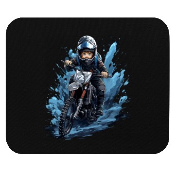 Discover Dirt Bike Anime Ice Racing Motorcycle Ice Racer Mouse Pads