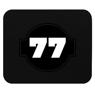 Discover Congratulations 77 Years - Number Seventy-Seven Mouse Pads