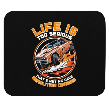 Discover Demo Derby Demolition Derby Demolition Derby Lover Mouse Pads