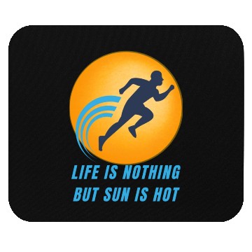 Discover Sun is Hot printed Design Mouse Pads