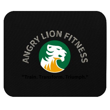 Discover Angry lion motivate Mouse Pads