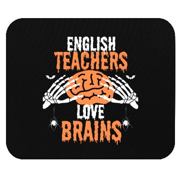 Discover Halloween English Teacher Mouse Pads
