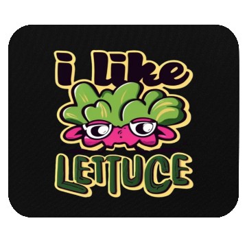 Discover I Like Lettuce Mouse Pads