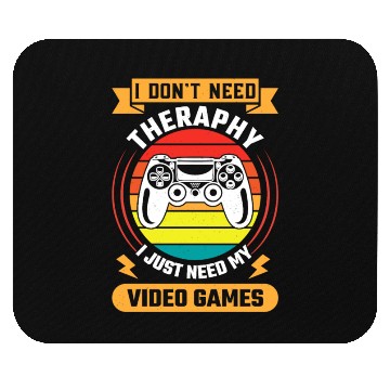 Discover Coffee and my Video Games Video Game Lover Mouse Pads
