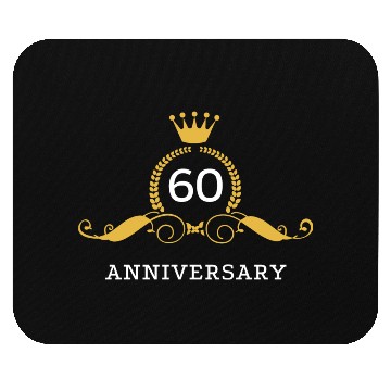 Discover 60th Diamond Wedding Anniversary / Sixty Years Mouse Pads