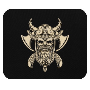 Discover Skull Viking Mouse Pads