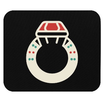 Discover Ring Vector 3 Colors Mouse Pads