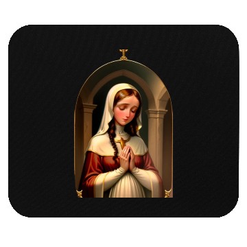 Discover Praying Virgin Mary Mouse Pads