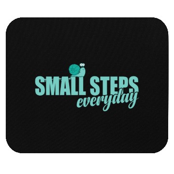 Discover Small Steps everyday Snail Animal Mouse Pads