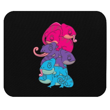 Discover Androgynous Flag Pride Lgbtq Cute Chameleon Mouse Pads