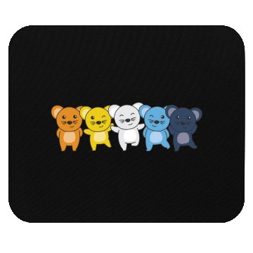 Discover Aroace Flag Pride Lgbtq Cute Mouse Mouse Pads