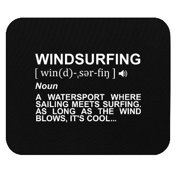 Discover Windsurfing Definition Mouse Pads