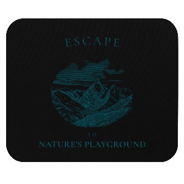 Discover Hiking: Escape to nature's playground Mouse Pads
