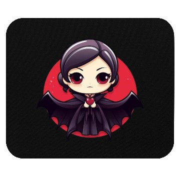 Discover Vampire in love Halloween Mouse Pads