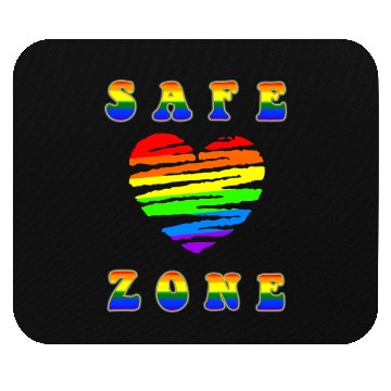 Discover Safe Zone LGBTQ+ Mouse Pads