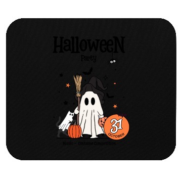 Discover Boo-tiful Night: A Halloween Tale Mouse Pads