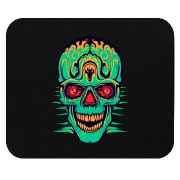 Discover Weird Skull N2 Mouse Pads