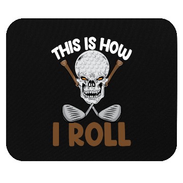 Discover This Is How I Roll Golf Mouse Pads