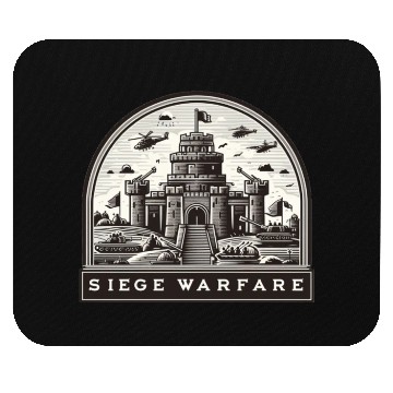 Discover Modern Meets Medieval: Epic Siege Warfare Fantasy Mouse Pads