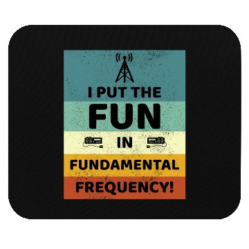 Discover Fun with the Fundamental Frequency Ham Radio Mouse Pads