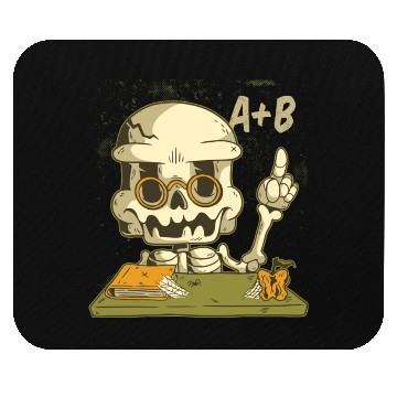 Discover Halloween Costume Teacher Skeleton Mouse Pads