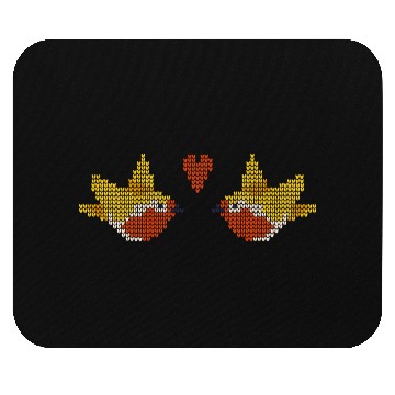 Discover love birds Mouse Pads