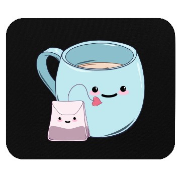 Discover Tea Time With Friends Mouse Pads