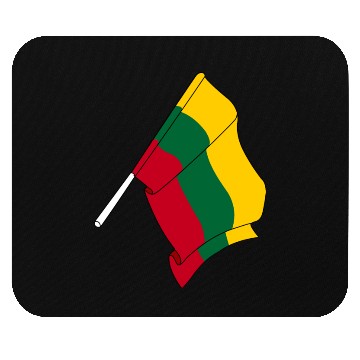 Discover Flag of Lithuania Mouse Pads