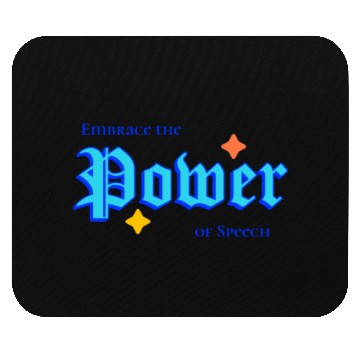 Discover Writer: Embrace the power of speech Mouse Pads