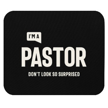 Discover Pastor's Surprise - Christian Quote Mouse Pads