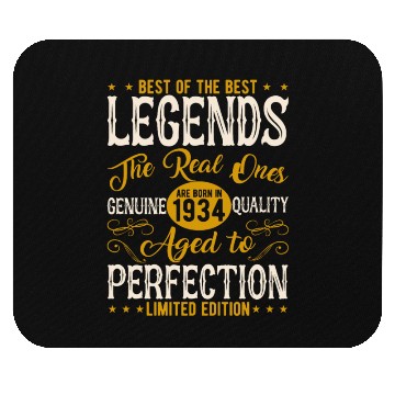 Discover 1934 Legends 89-90: Vintage Birthday Mouse Pads