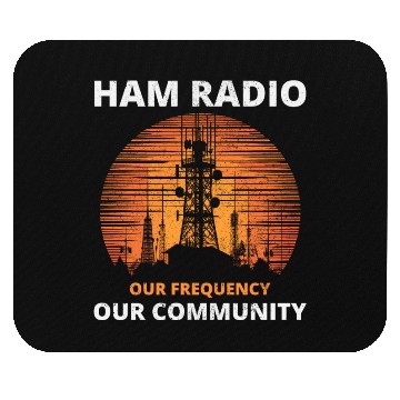 Discover Ham Radio Tower Sunrise Uniting Our Frequency Mouse Pads