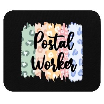 Discover Postal worker Mouse Pads