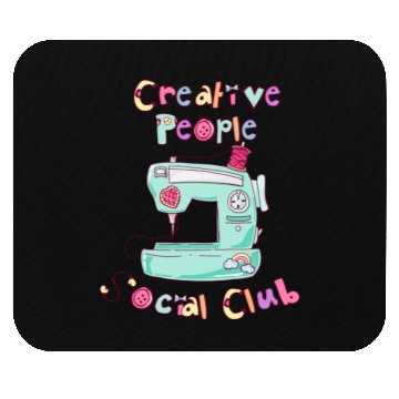 Discover Creative People Soociial Clubb Mouse Pads