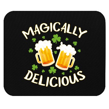 Discover Magically Delicious Beer Drinking Irish Team St Mouse Pads