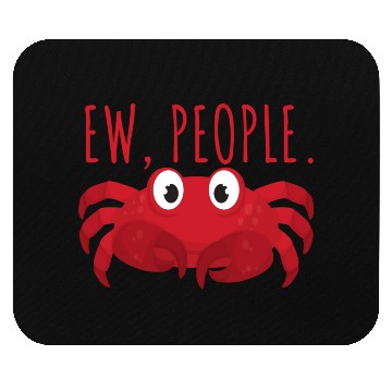 Discover Ew People Sea Crab Mouse Pads