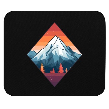 Discover Mountains in Autumn Mouse Pads