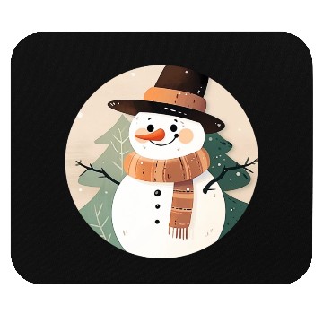 Discover Snowman Mouse Pads