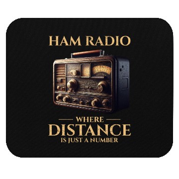 Discover Vintage Ham Radio Operator Mouse Pads