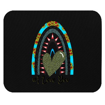 Discover I Love You Mouse Pads