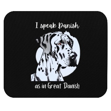 Discover Great Dane Love Mouse Pads